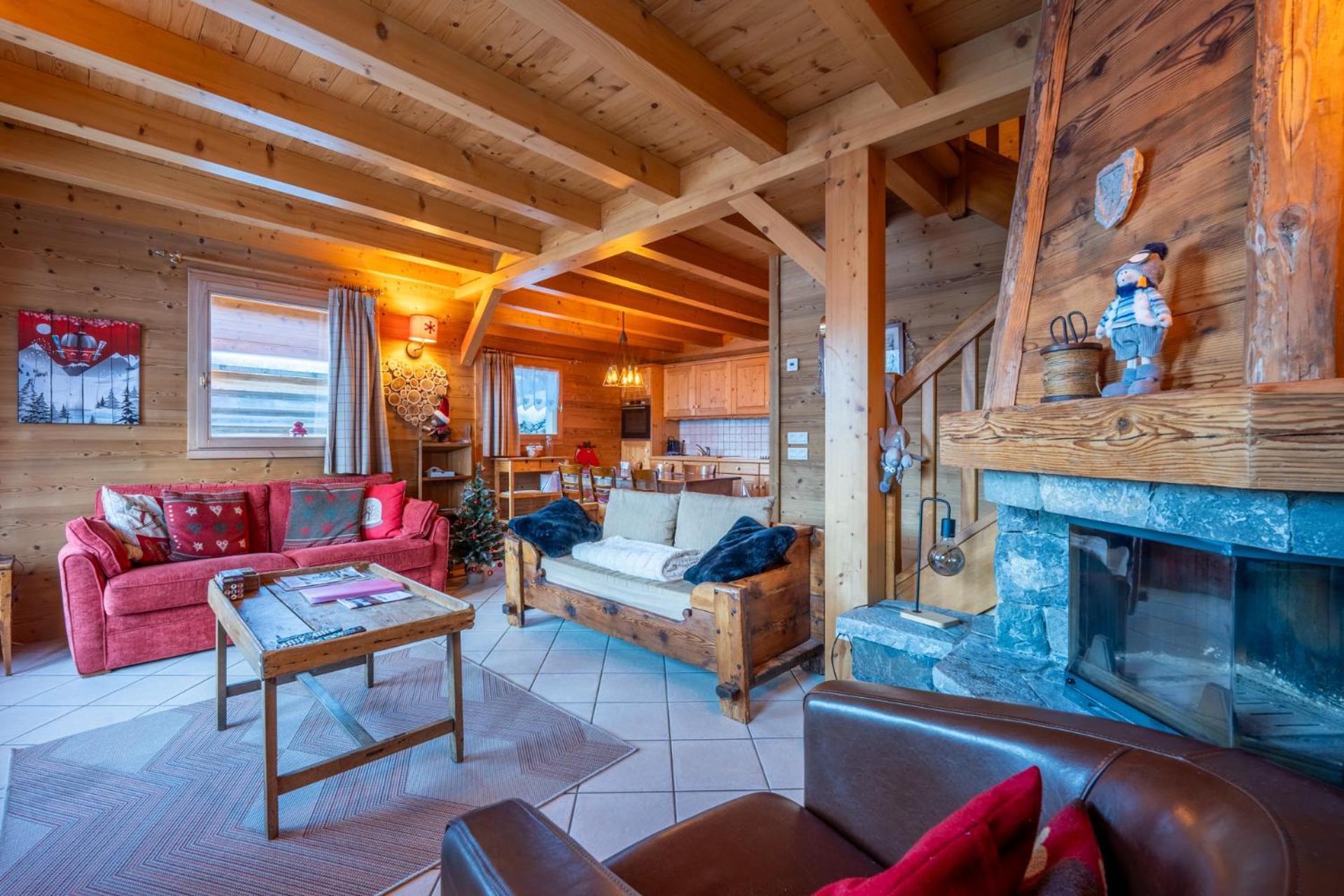 Cosymontagne - Le Chalet - 3Ch - 8 Pers- Terrasse Sud, Magnifique Vue La Clusaz Luaran gambar